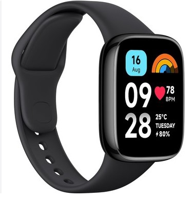Redmi Watch 3 Active  Black (Sesli Görusme)