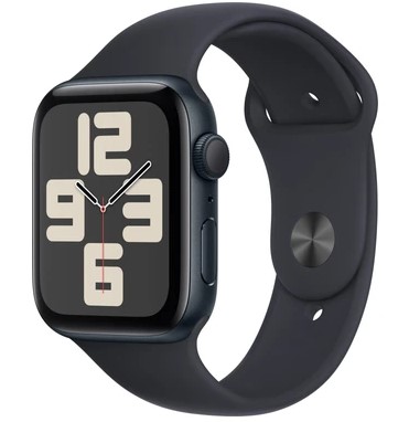 Apple Watch SE 2.Nesil (2023) GPS 40mm Midnight Aluminium Case with Midnight Sport Band - M/L