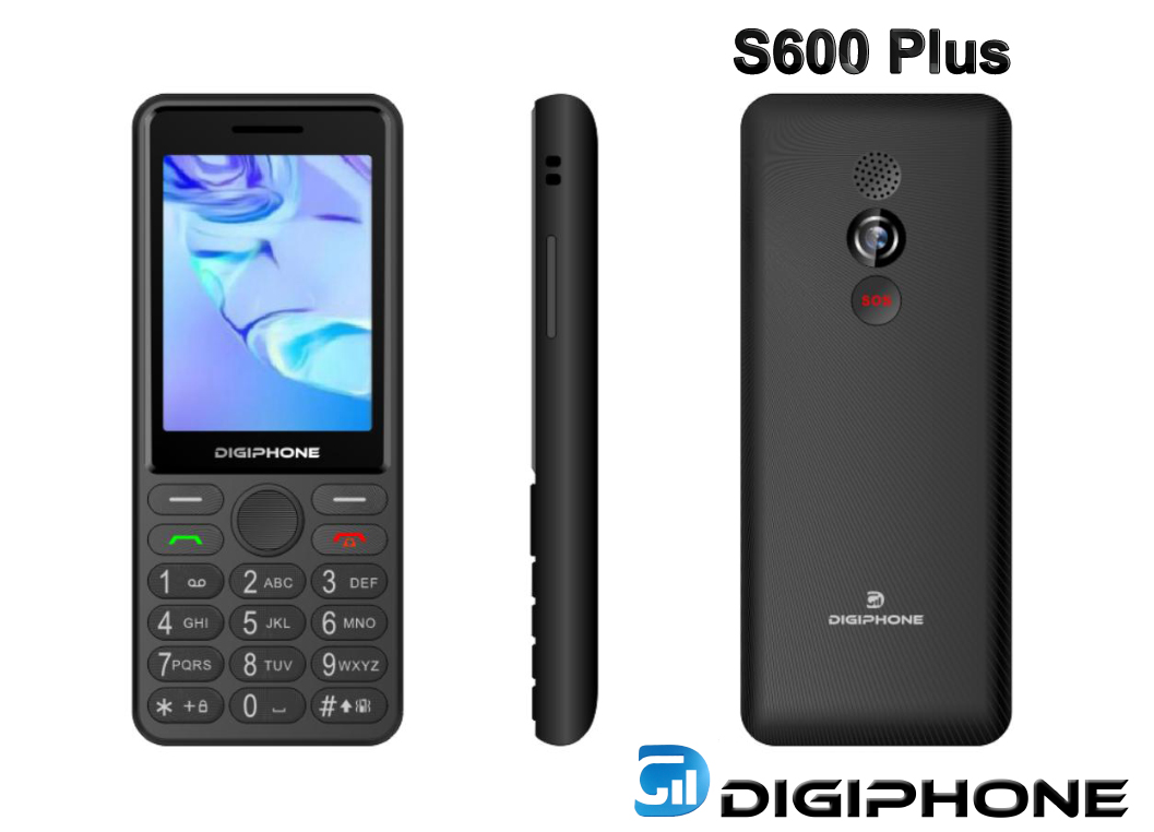Digiphone S600 Plus Black 