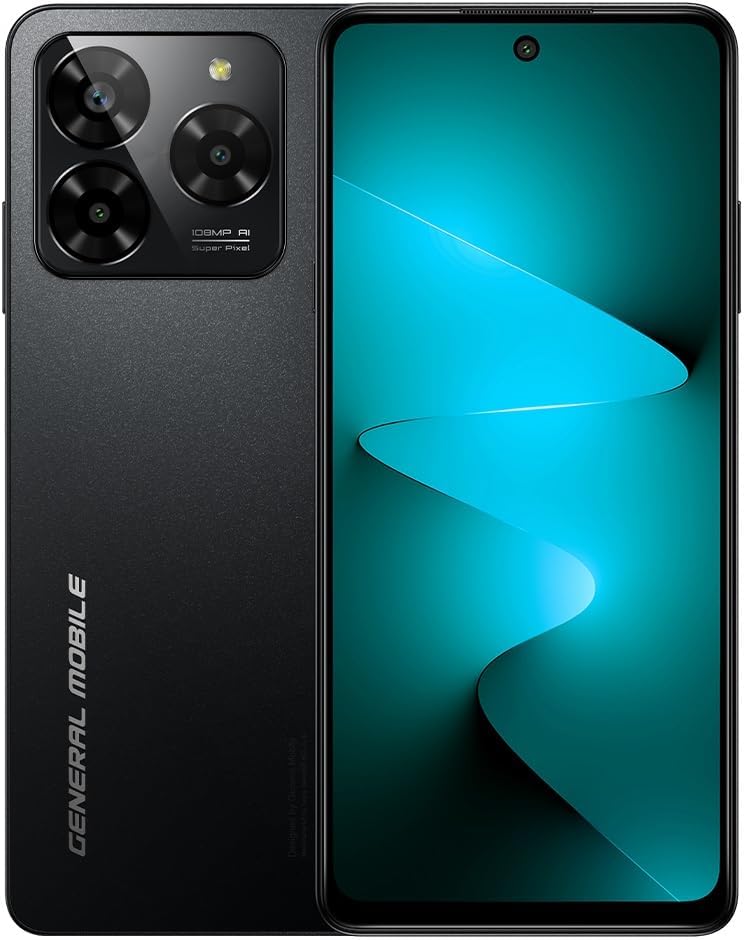 General Mobile Era 50 6/128GB Noble Black 